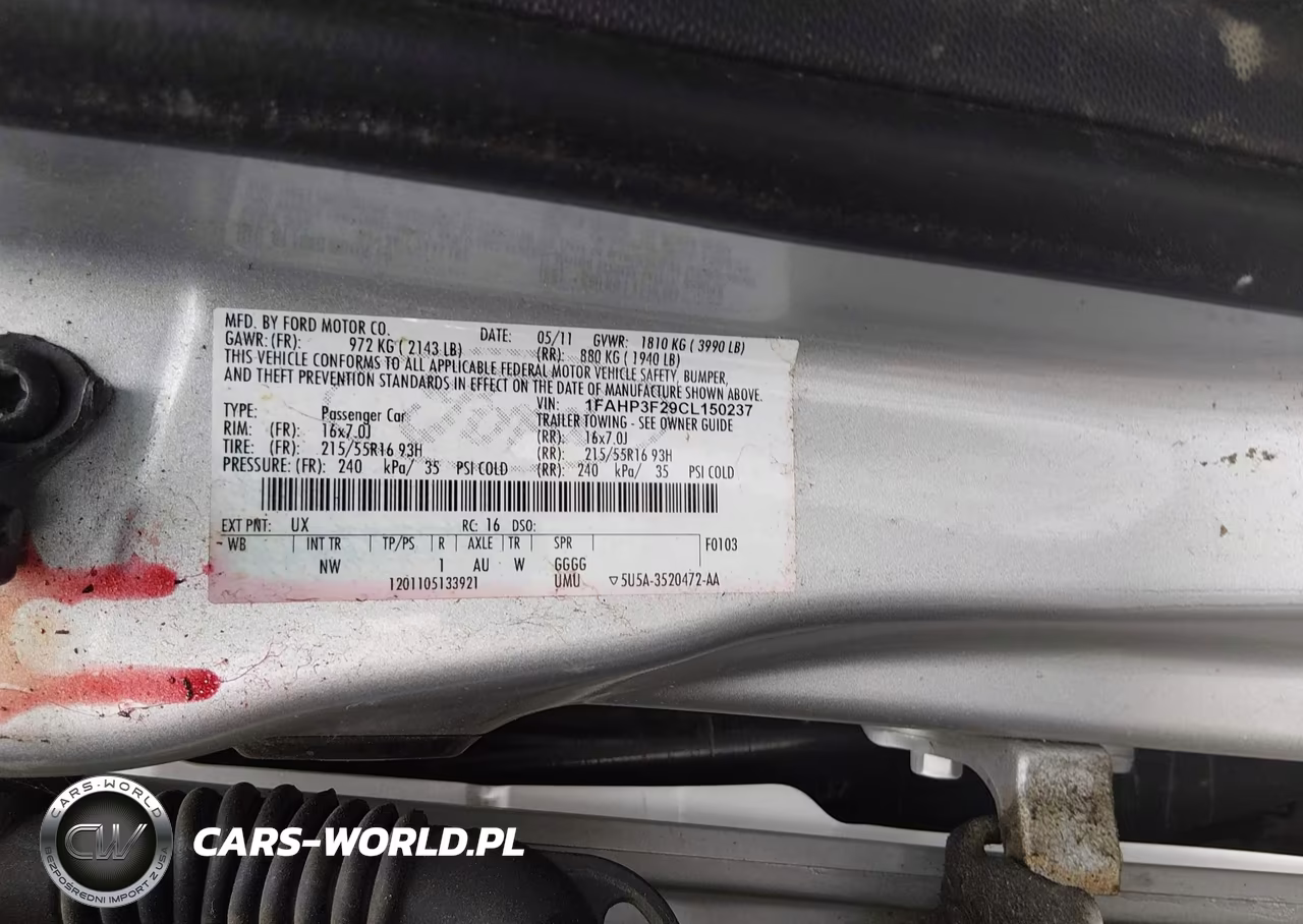 2012 Ford Focus Se VIN:1FAHP3F29CL150237 - 9