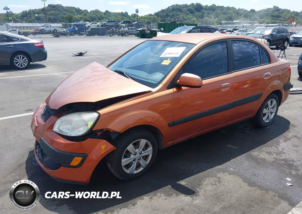 2009 Kia Rio Lx VIN:KNADE223096514556 - 2