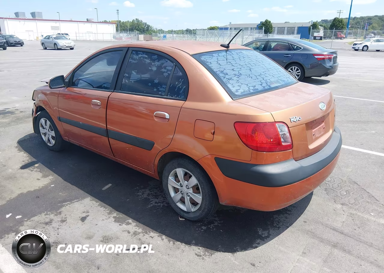 2009 Kia Rio Lx VIN:KNADE223096514556 - 3