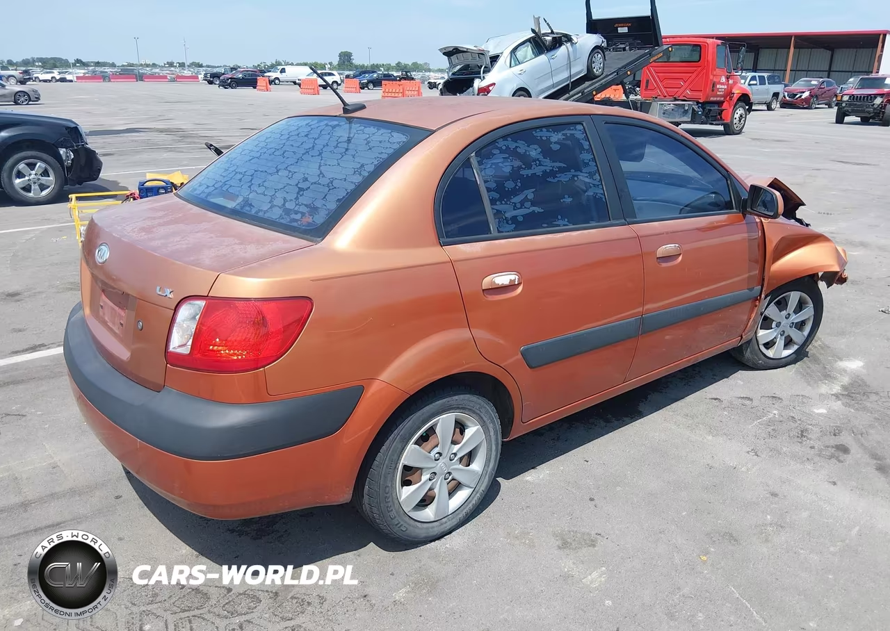 2009 Kia Rio Lx VIN:KNADE223096514556 - 4