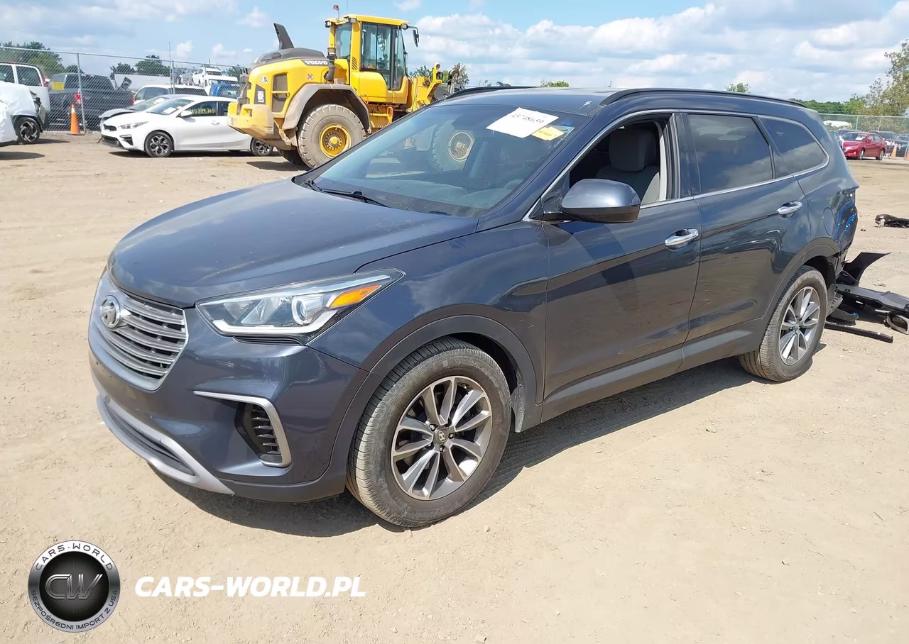 2017 Hyundai Santa Fe Se VIN:KM8SMDHF8HU175335 - 2