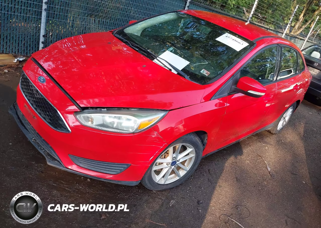 2015 Ford Focus Se VIN:1FADP3F21FL204164 - 2