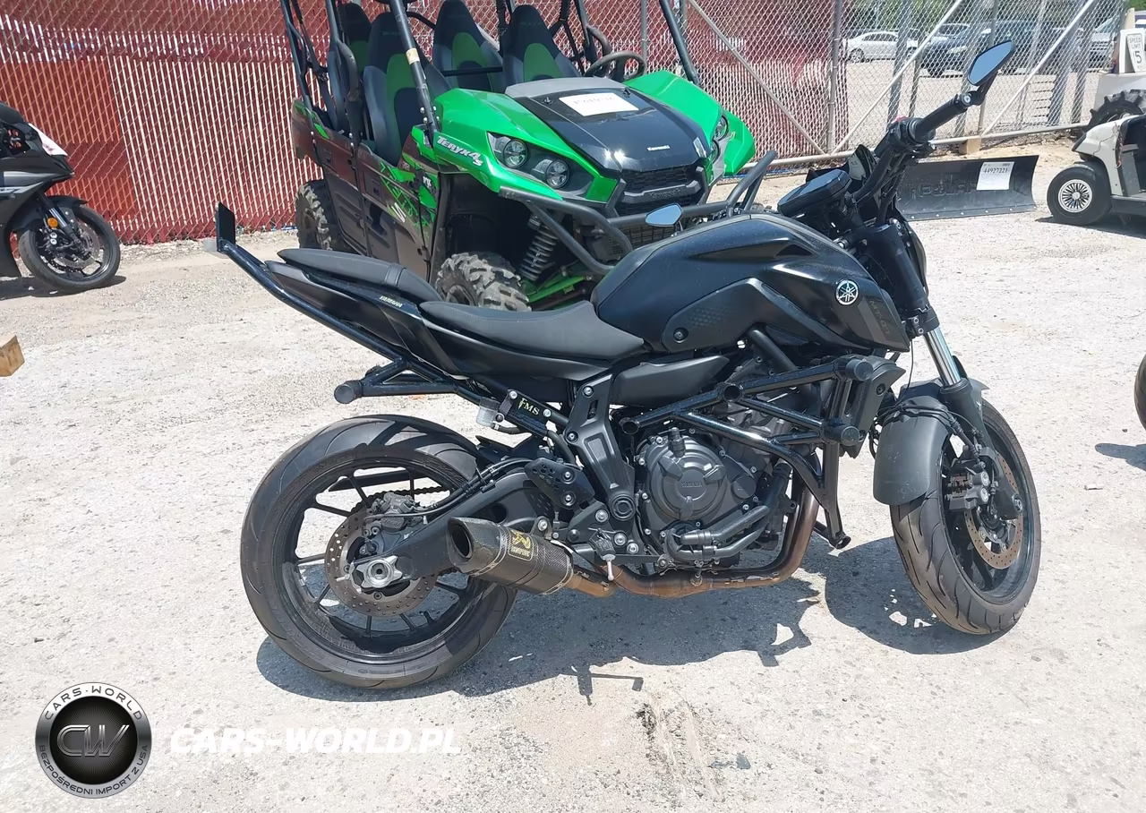 2022 Yamaha Mt07 VIN:JYARM32E7NA005201 - 12