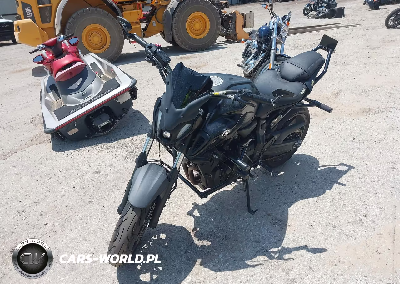 2022 Yamaha Mt07 VIN:JYARM32E7NA005201 - 2