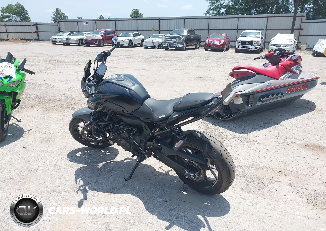 2022 Yamaha Mt07 VIN:JYARM32E7NA005201 - 3