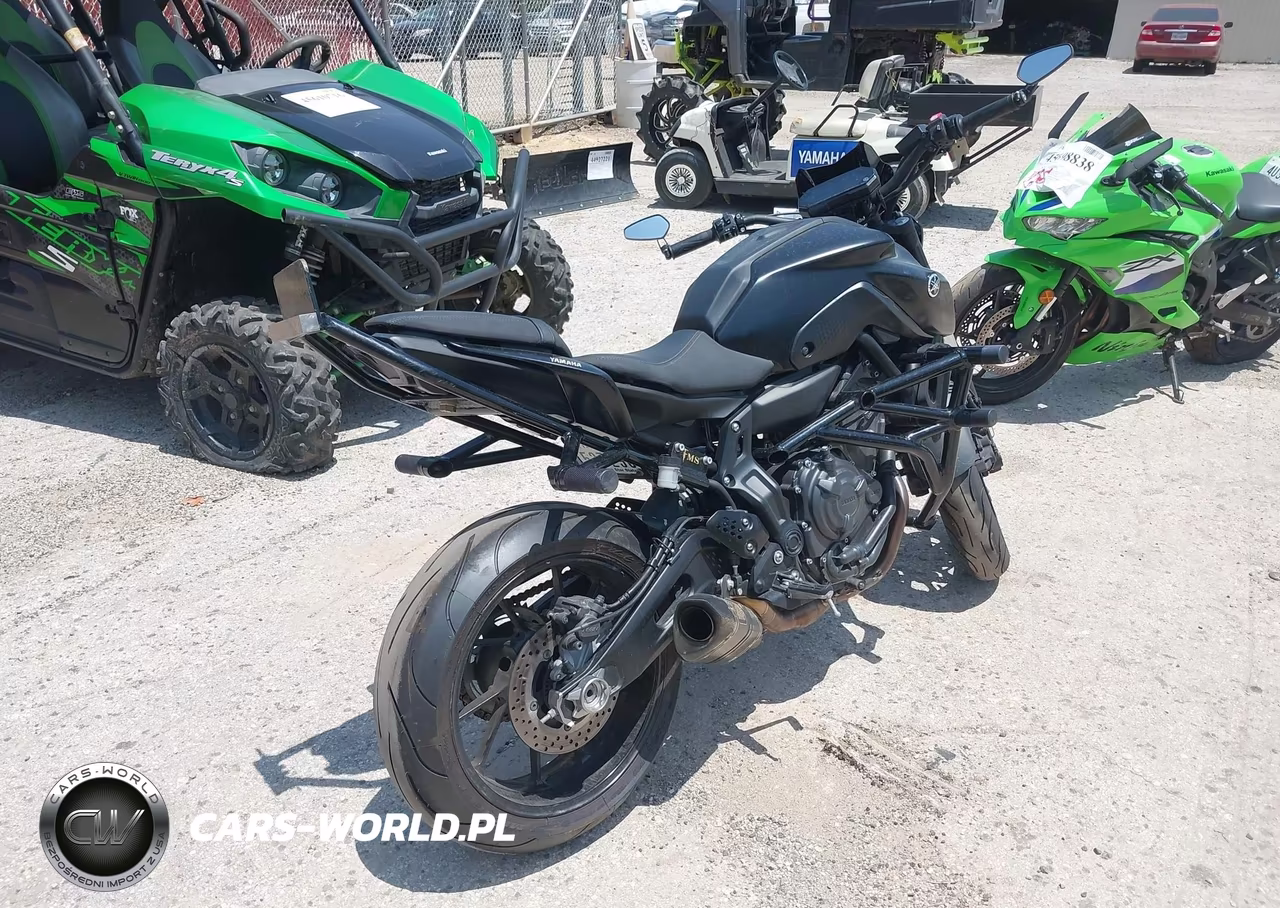 2022 Yamaha Mt07 VIN:JYARM32E7NA005201 - 4