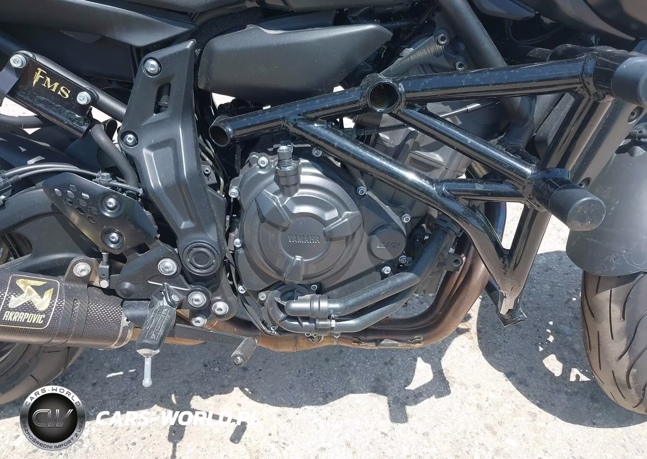 2022 Yamaha Mt07 VIN:JYARM32E7NA005201 - 8