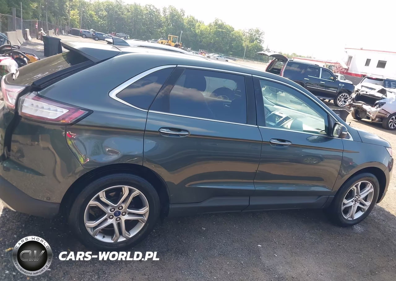 2015 Ford Edge Titanium VIN:2FMPK4K81FBB99016 - 13