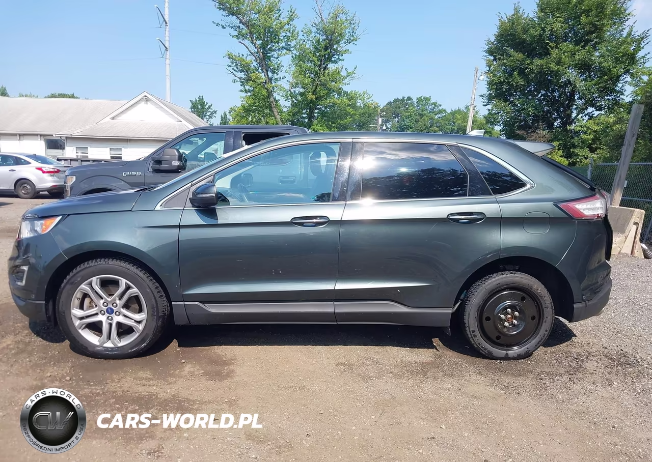 2015 Ford Edge Titanium VIN:2FMPK4K81FBB99016 - 14