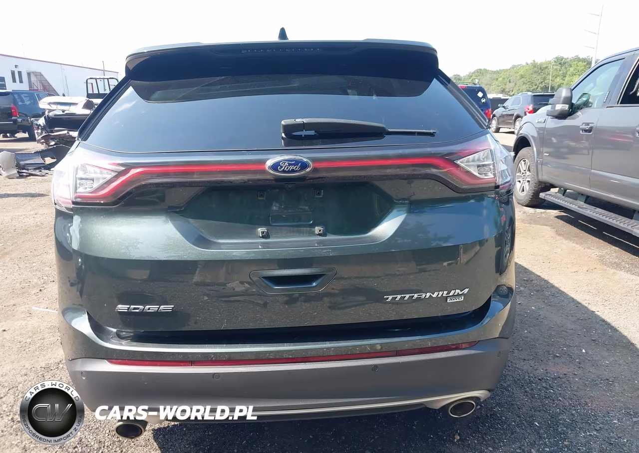 2015 Ford Edge Titanium VIN:2FMPK4K81FBB99016 - 16