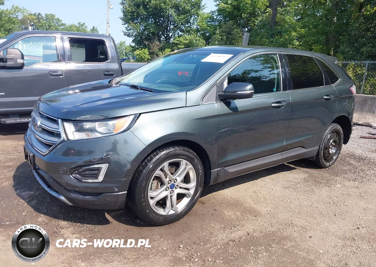 2015 Ford Edge Titanium VIN:2FMPK4K81FBB99016 - 2