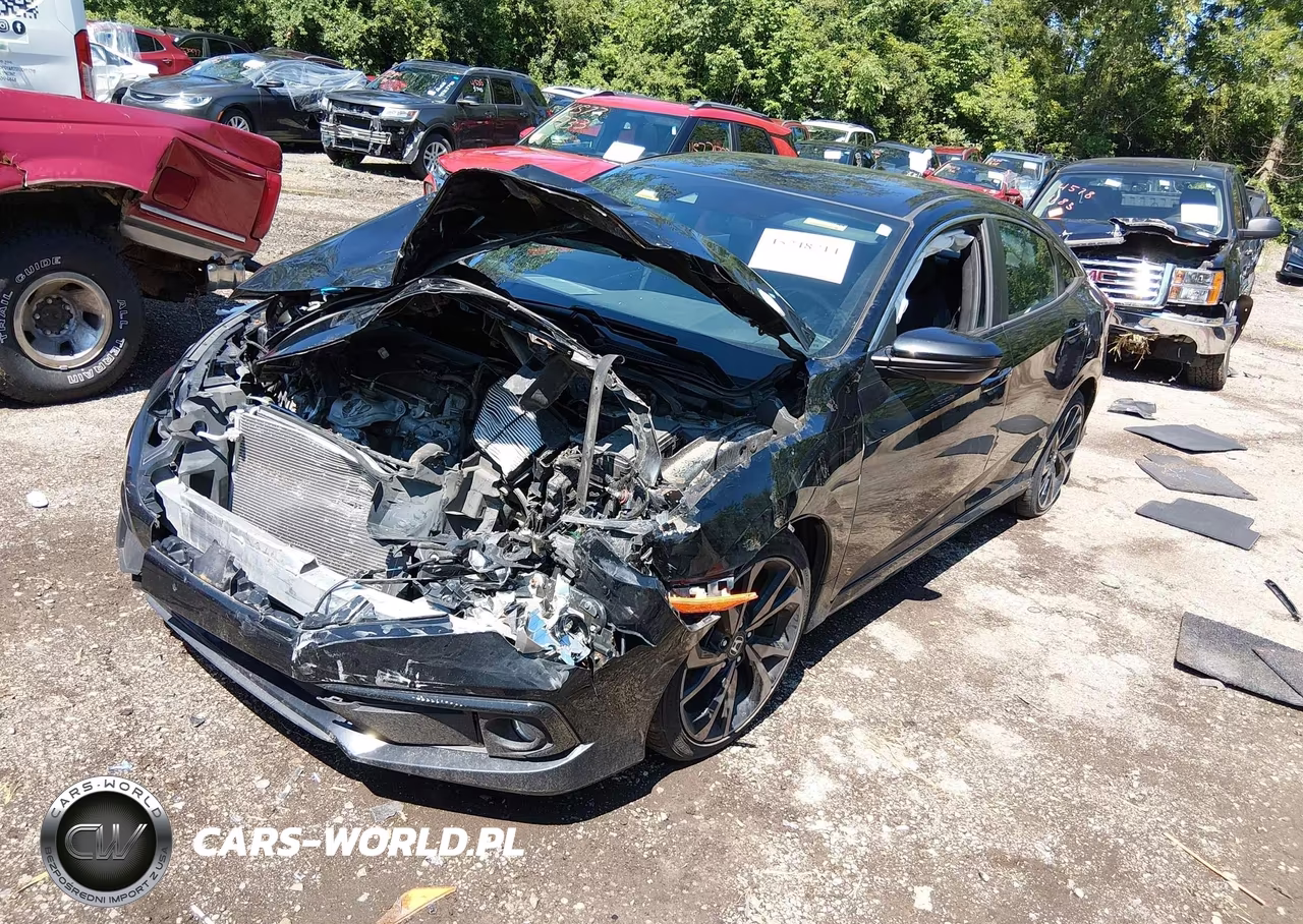 2020 Honda Civic Sport VIN:2HGFC2E83LH544473 - 2