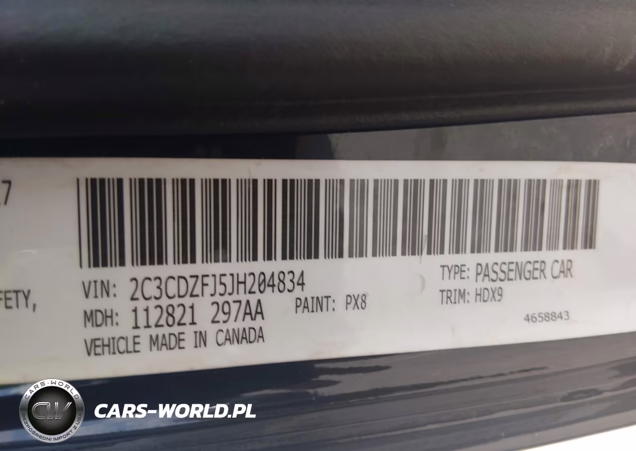 2018 Dodge Challenger R-T Scat Pack VIN:2C3CDZFJ5JH204834 - 9
