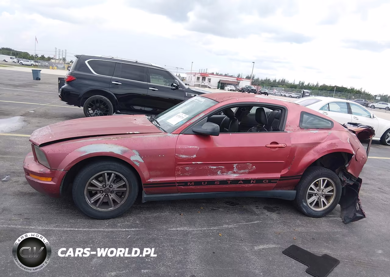 2005 Ford Mustang V6 Deluxe-V6 Premium VIN:1ZVFT80N655177901 - 13