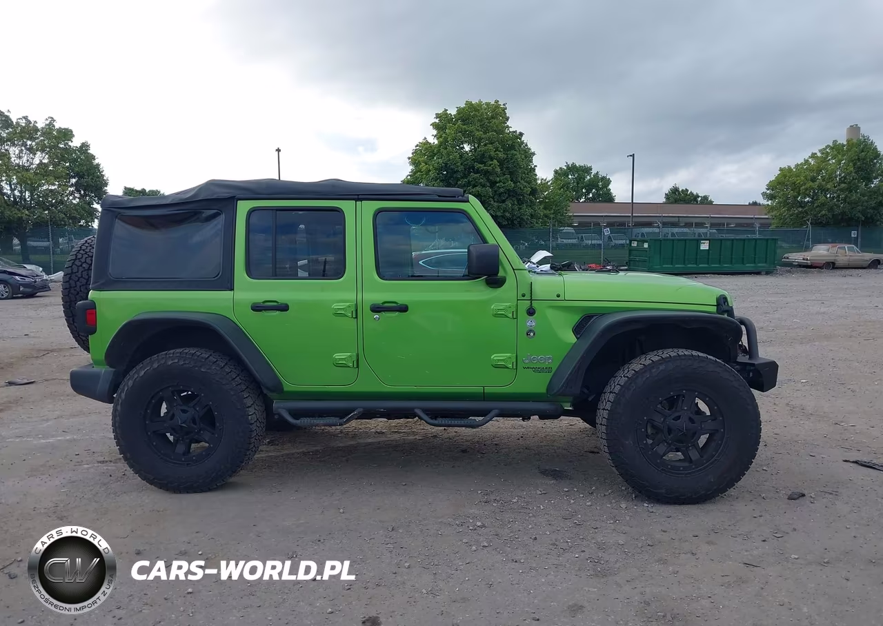 2018 Jeep Wrangler Unlimited Sport 4X4 VIN:1C4HJXDN6JW237248 - 13