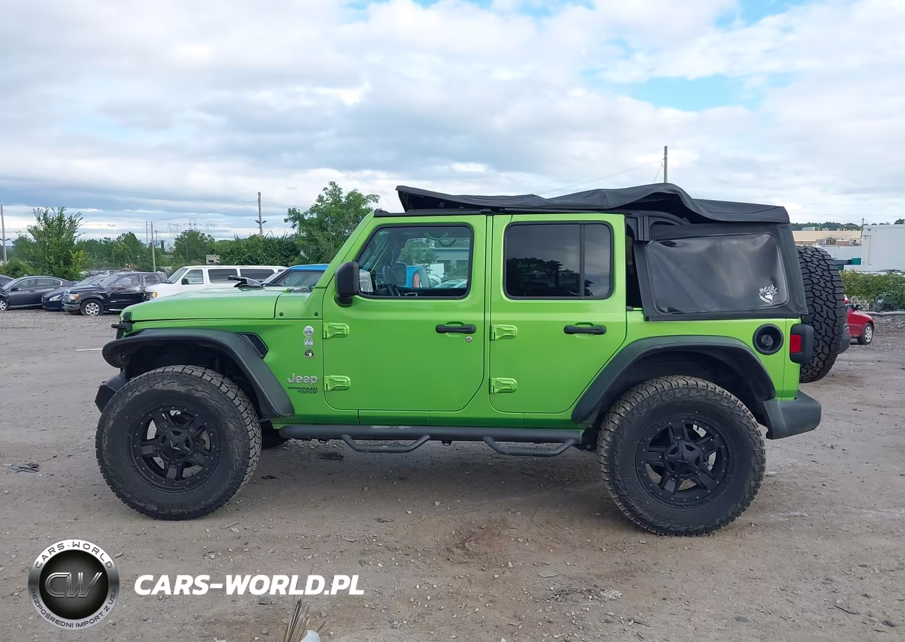 2018 Jeep Wrangler Unlimited Sport 4X4 VIN:1C4HJXDN6JW237248 - 14