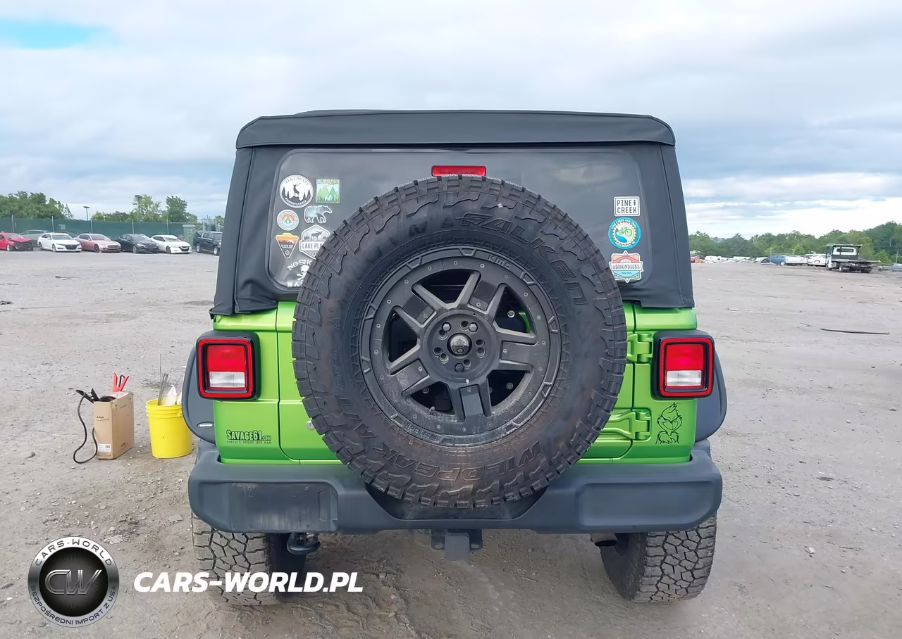 2018 Jeep Wrangler Unlimited Sport 4X4 VIN:1C4HJXDN6JW237248 - 16