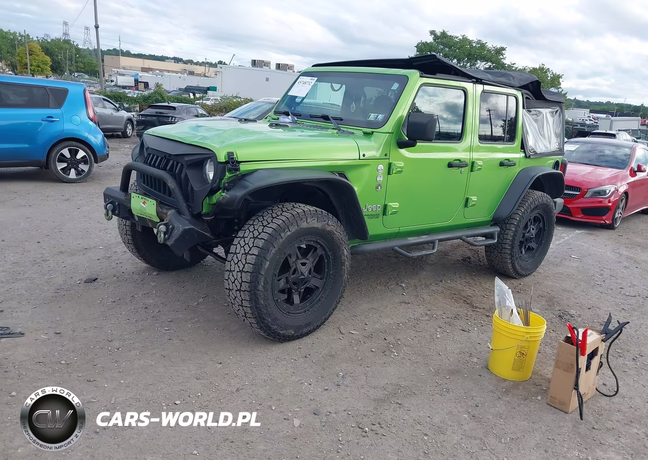 2018 Jeep Wrangler Unlimited Sport 4X4 VIN:1C4HJXDN6JW237248 - 2