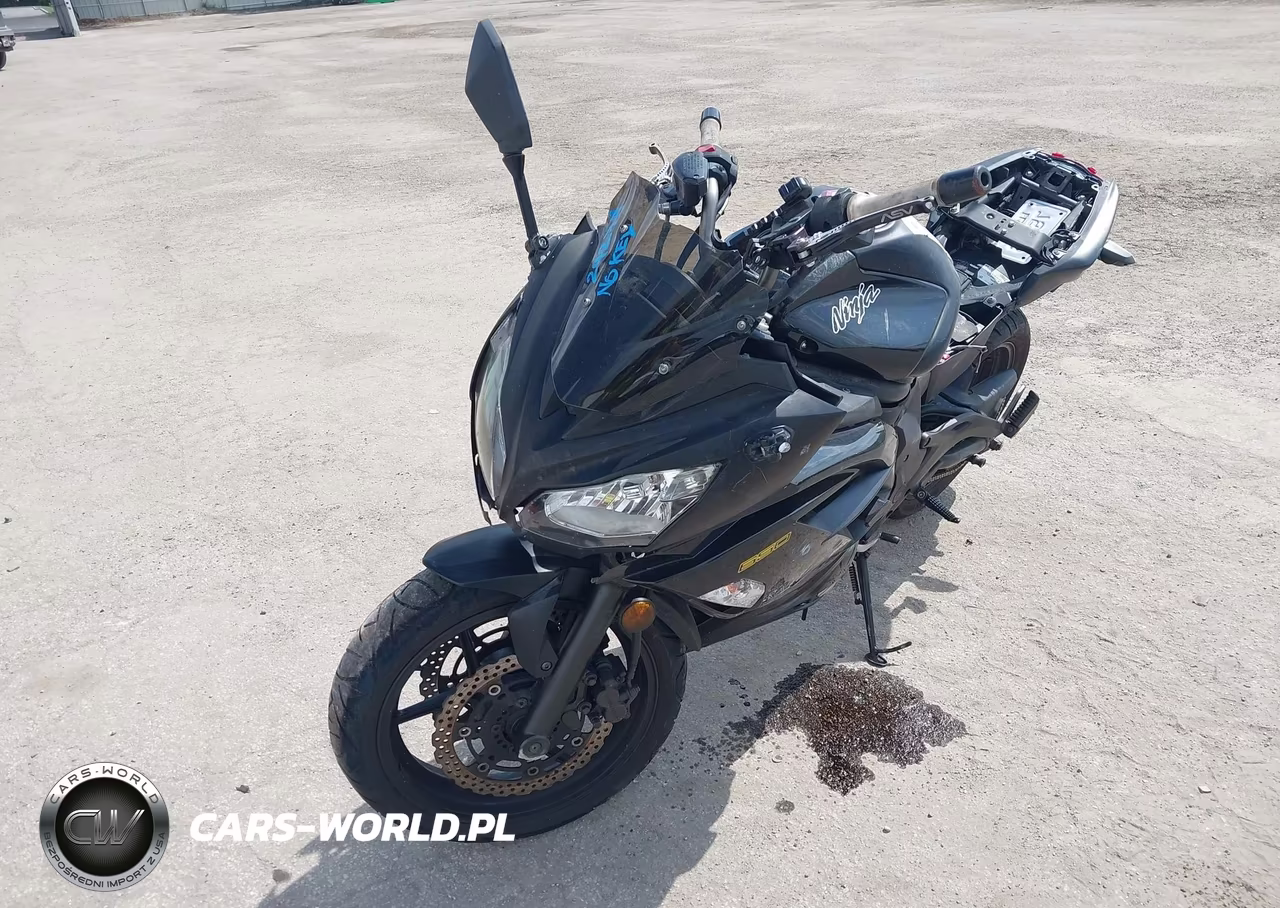 2013 Kawasaki Ex650 E VIN:JKAEXEE16DDA12617 - 2