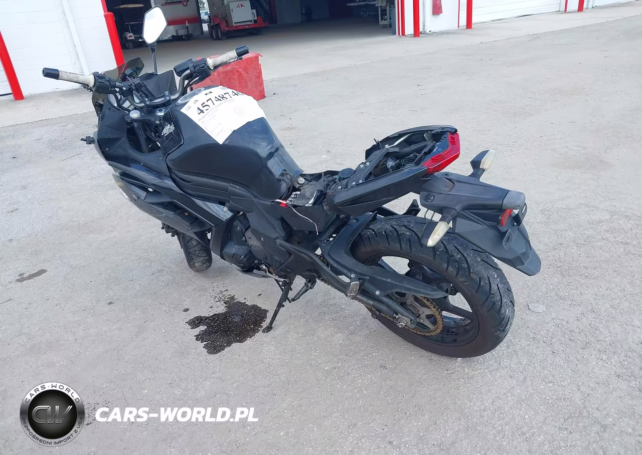 2013 Kawasaki Ex650 E VIN:JKAEXEE16DDA12617 - 3