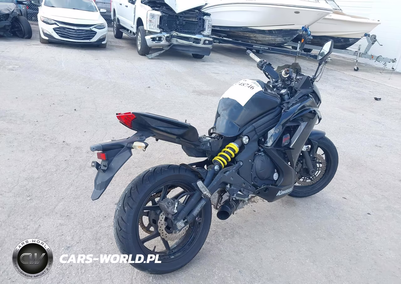 2013 Kawasaki Ex650 E VIN:JKAEXEE16DDA12617 - 4