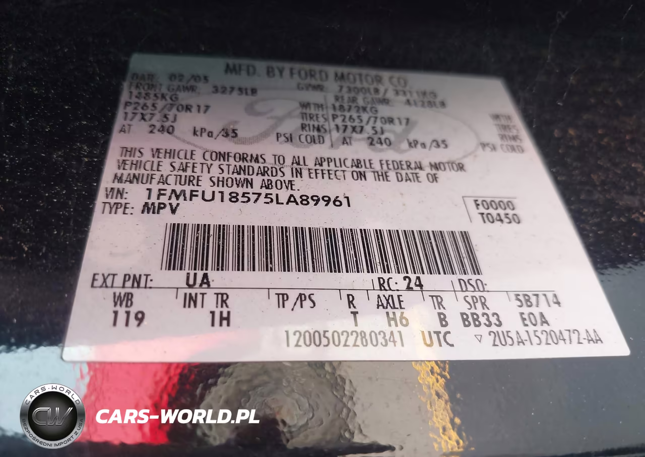 2005 Ford Expedition Eddie Bauer-King Ranch VIN:1FMFU18575LA89961 - 9