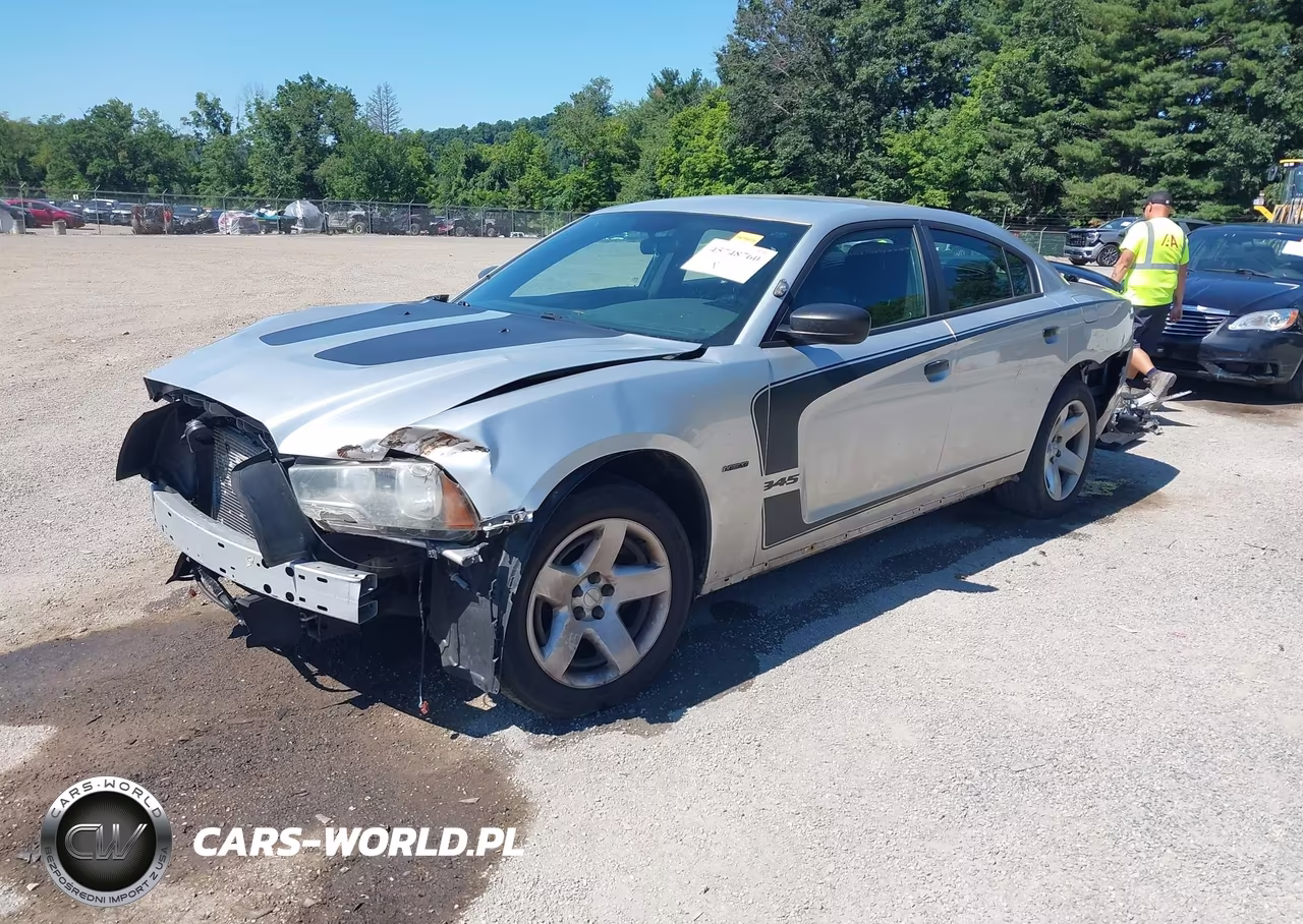 2014 Dodge Charger Police VIN:2C3CDXAT0EH347743 - 2