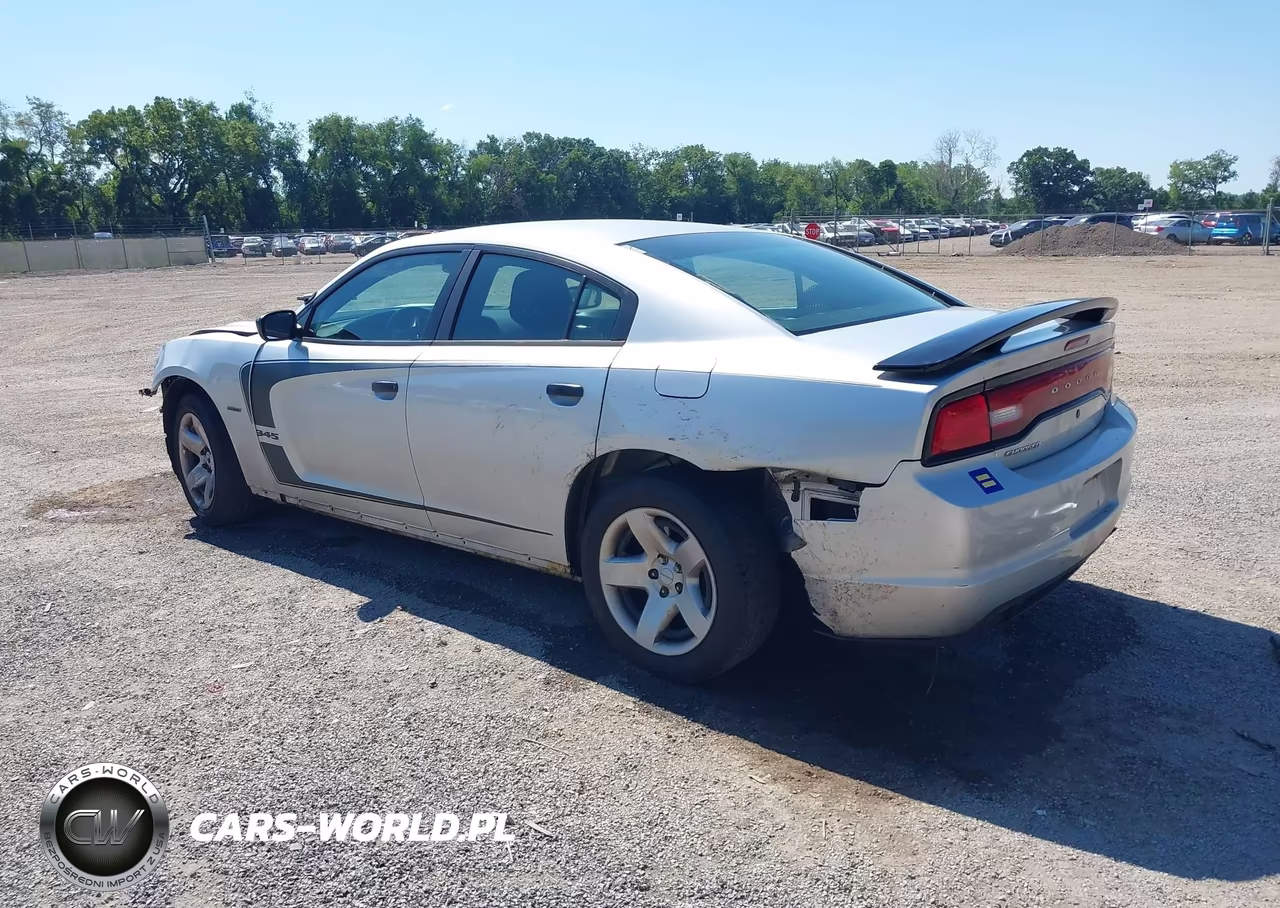 2014 Dodge Charger Police VIN:2C3CDXAT0EH347743 - 3