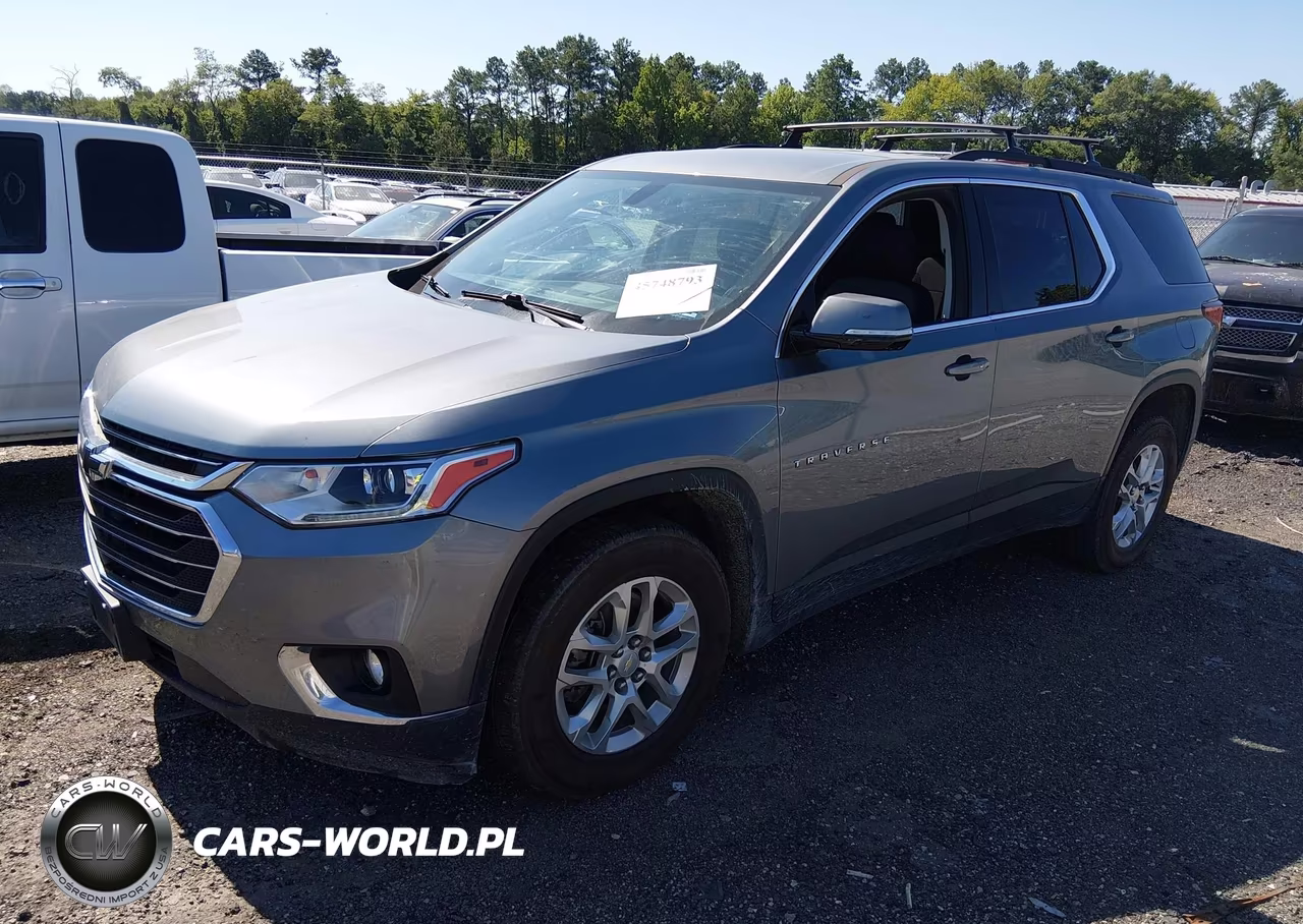 2020 Chevrolet Traverse Awd Lt Cloth VIN:1GNEVGKW5LJ306828 - 2