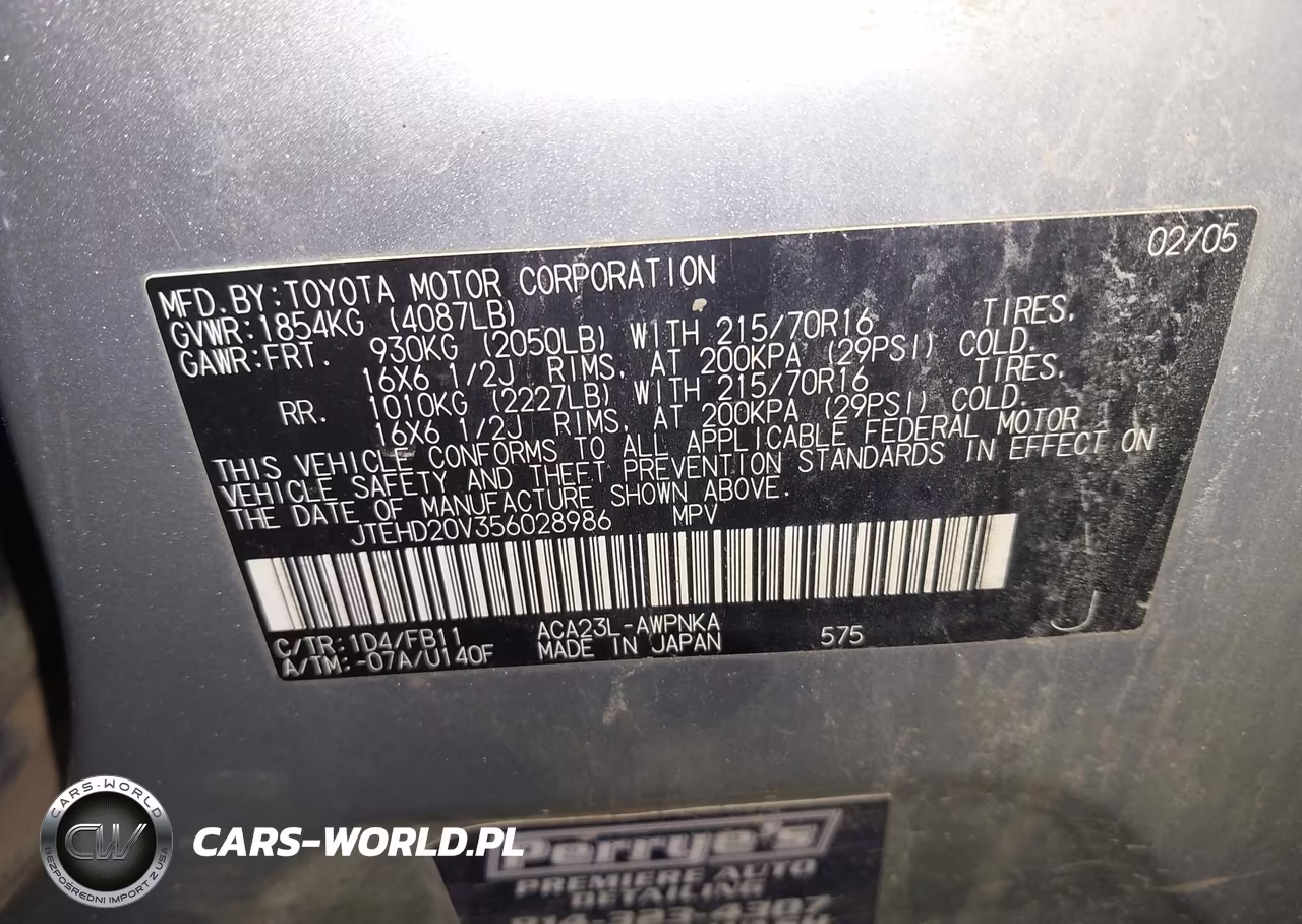 2005 Toyota Rav4 VIN:JTEHD20V356028986 - 9