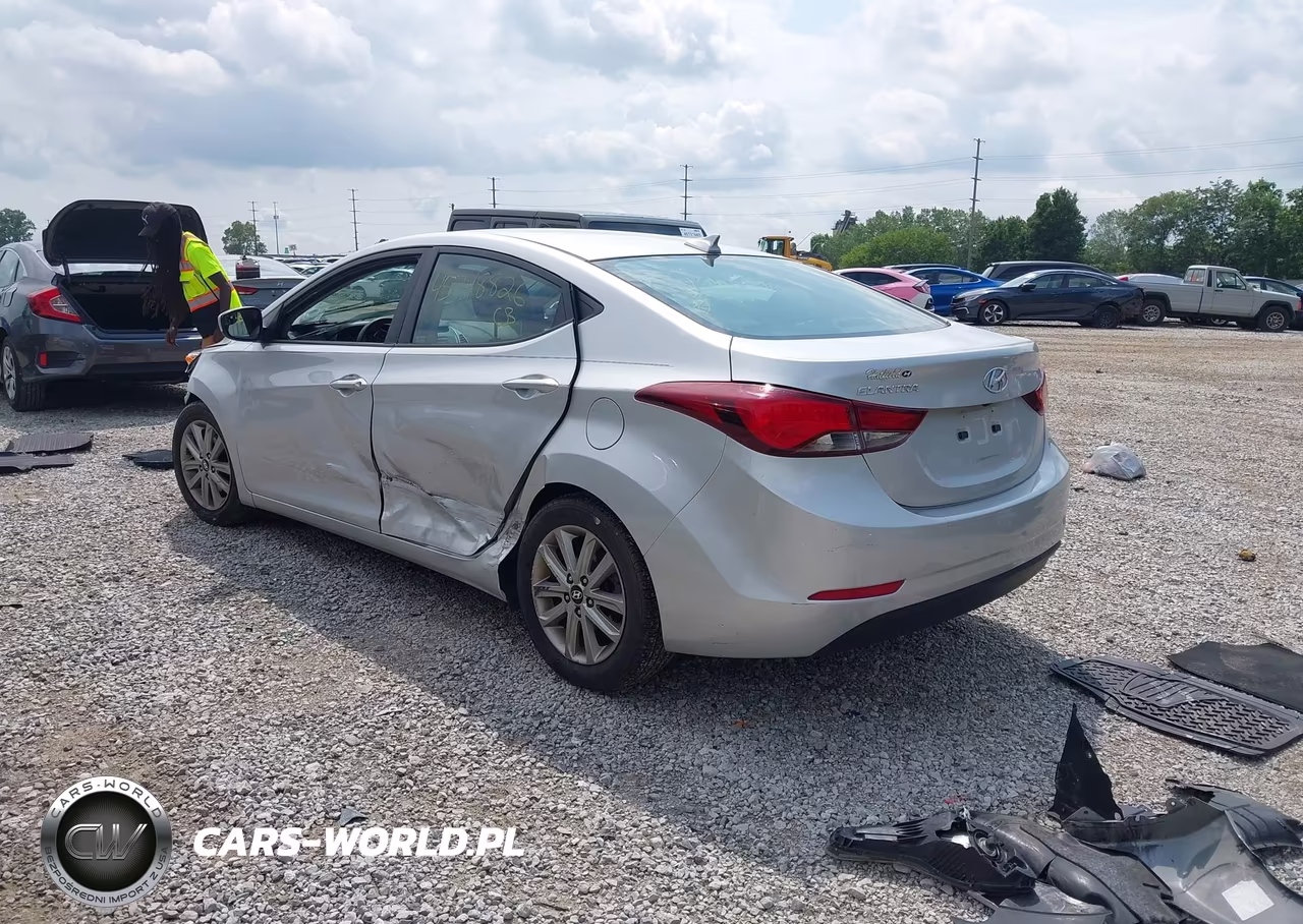 2016 Hyundai Elantra Se VIN:5NPDH4AE9GH787944 - 3