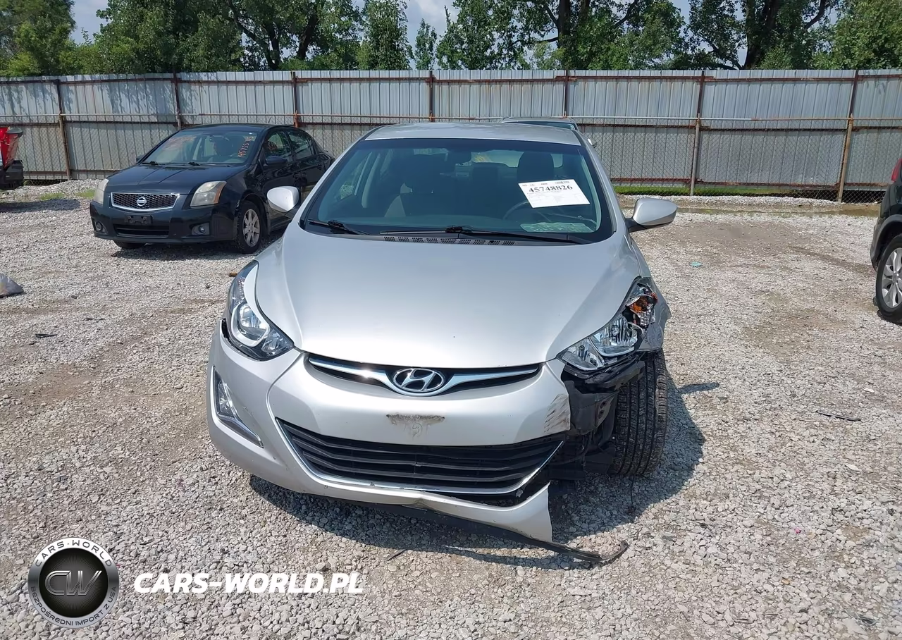2016 Hyundai Elantra Se VIN:5NPDH4AE9GH787944 - 6