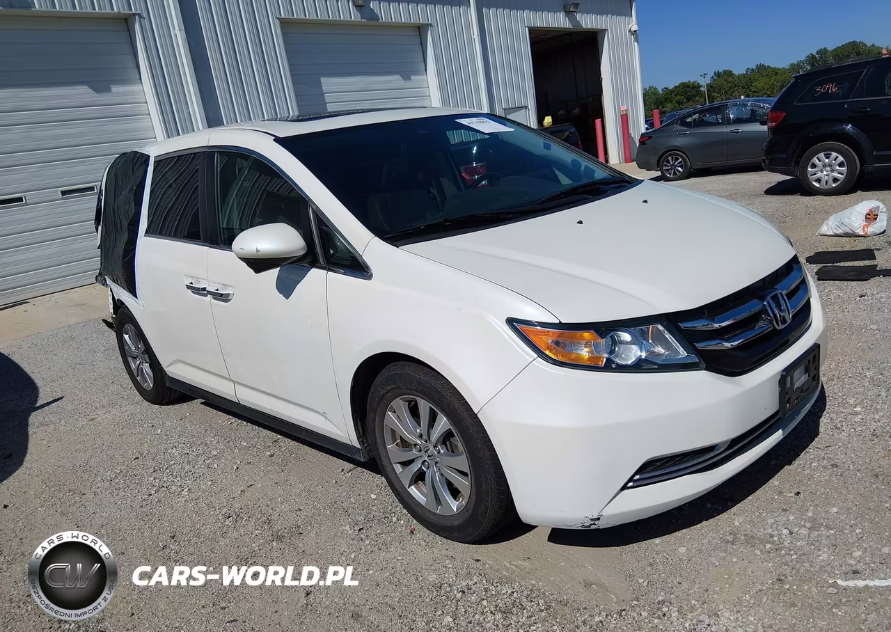 2015 Honda Odyssey Ex-L VIN:5FNRL5H63FB102102 - 1