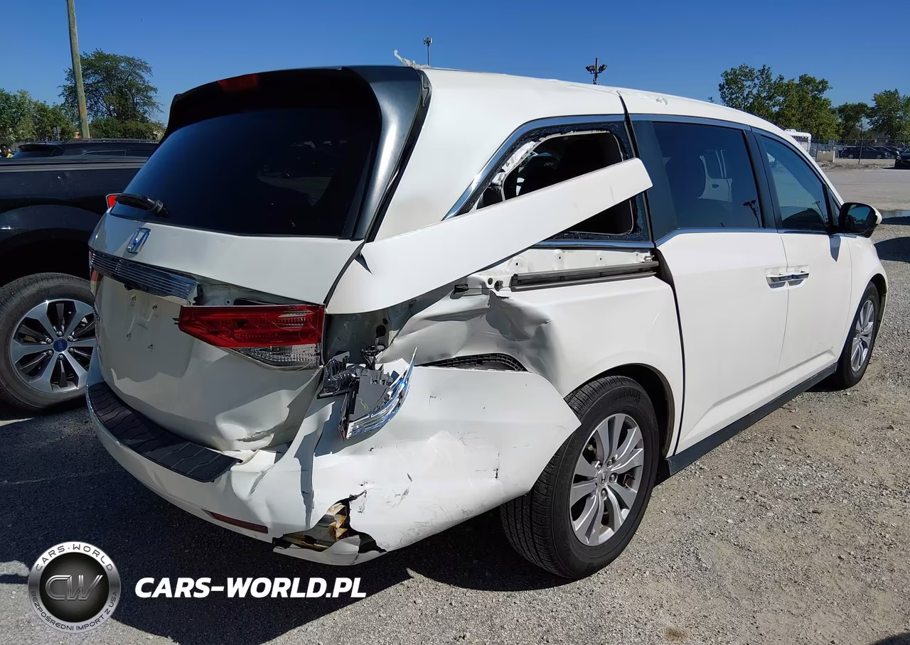 2015 Honda Odyssey Ex-L VIN:5FNRL5H63FB102102 - 4