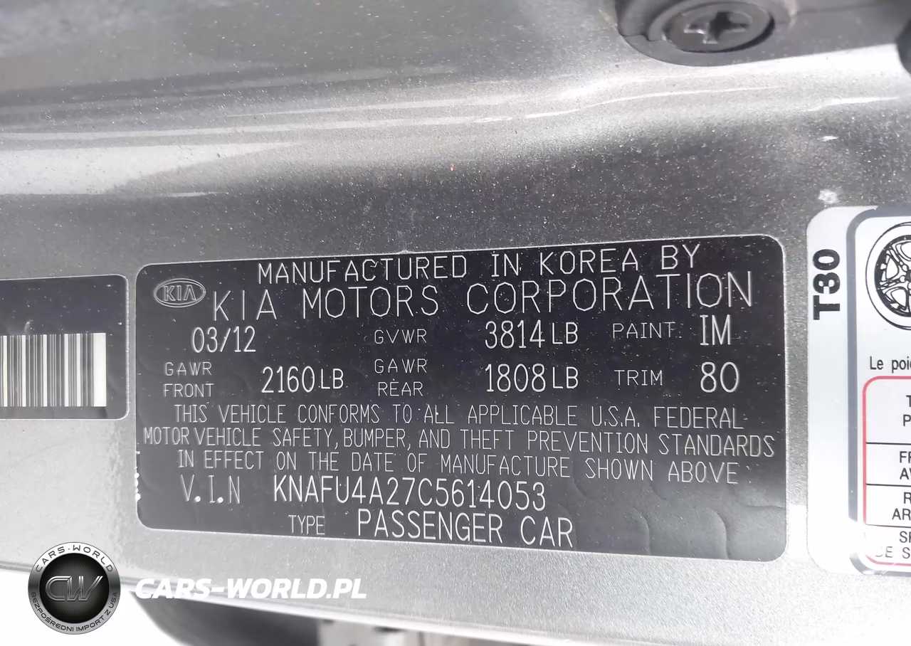 2012 Kia Forte Ex VIN:KNAFU4A27C5614053 - 9