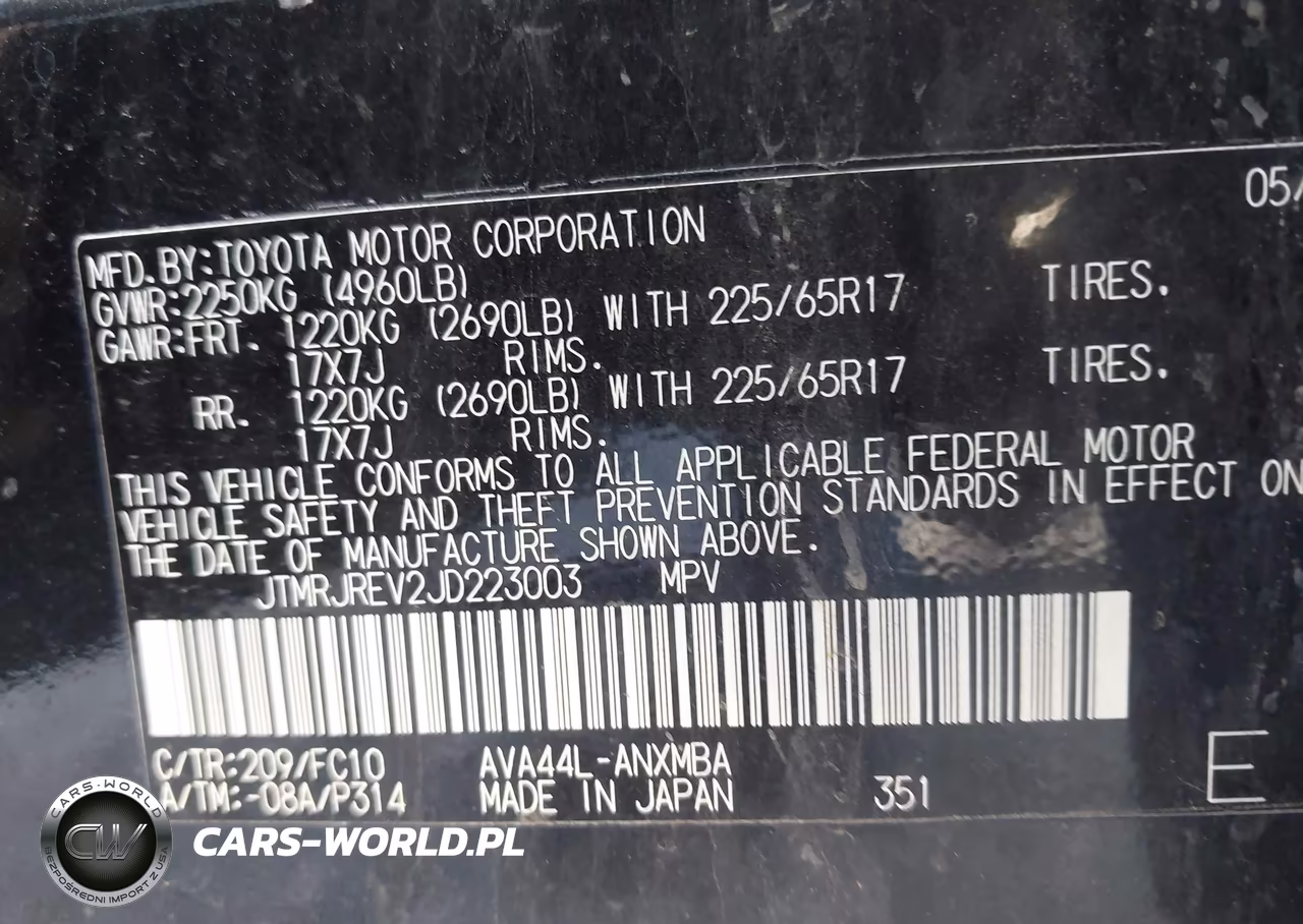 2018 Toyota Rav4 Hybrid Xle VIN:JTMRJREV2JD223003 - 9