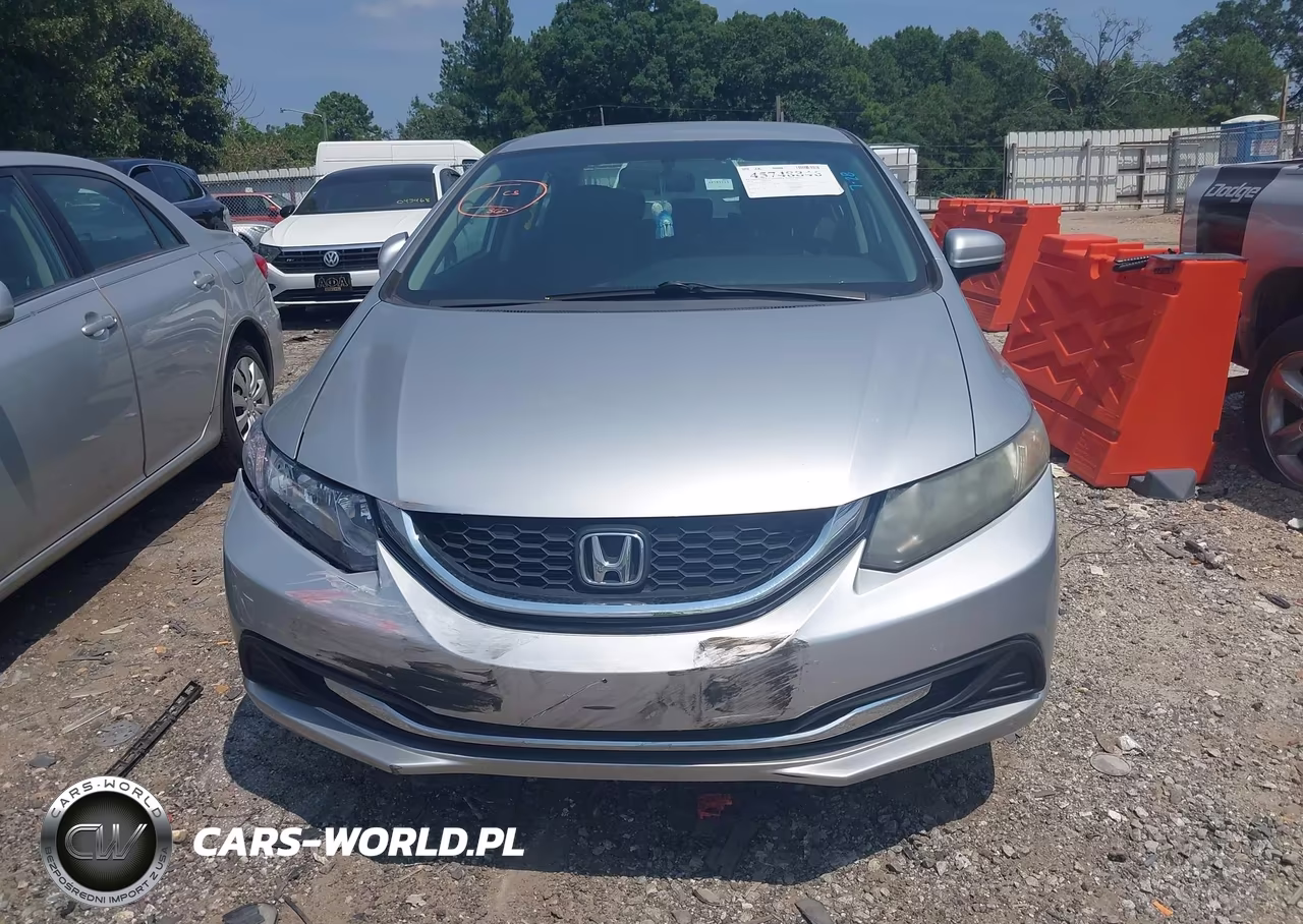 2014 Honda Civic Lx VIN:19XFB2F50EE047367 - 12