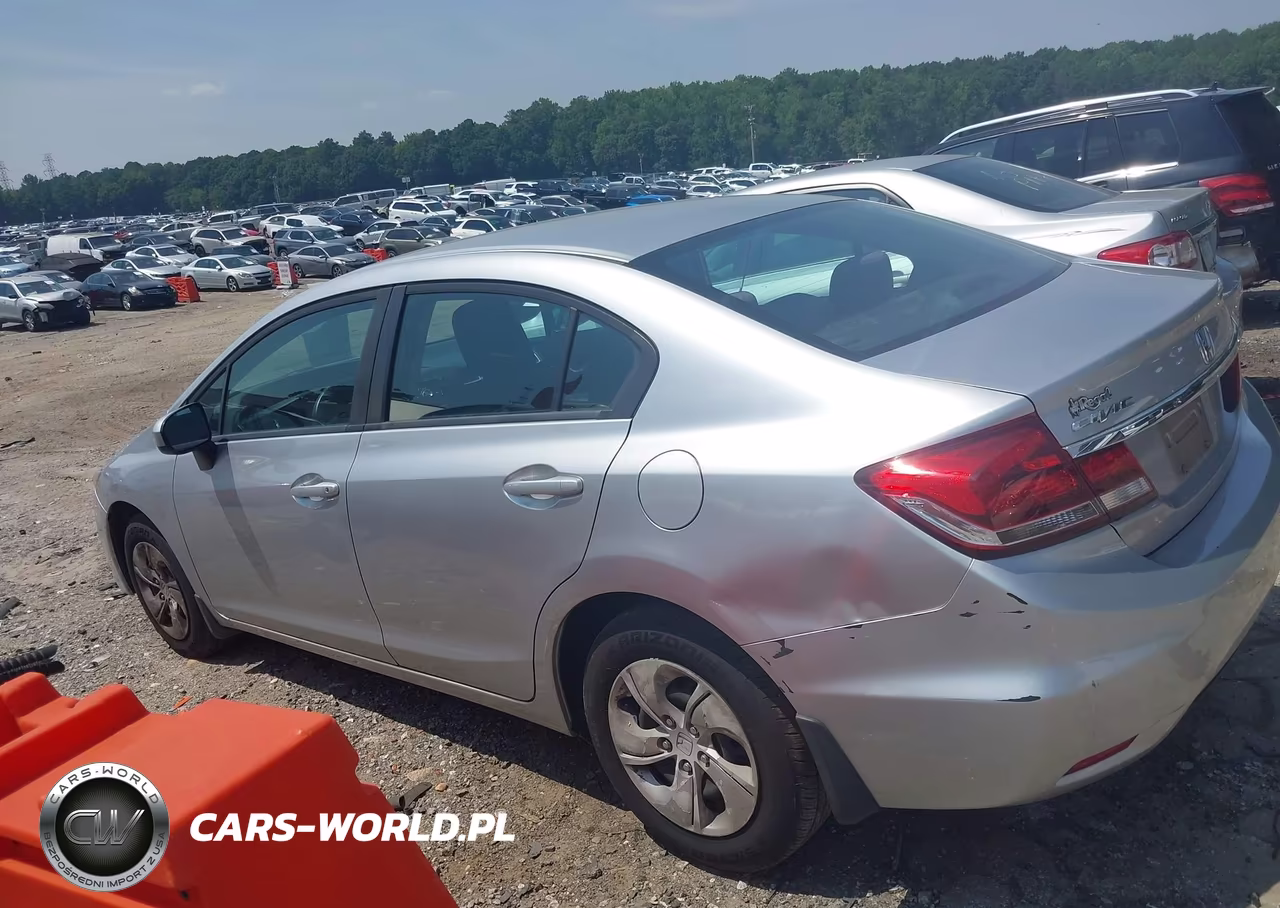 2014 Honda Civic Lx VIN:19XFB2F50EE047367 - 14