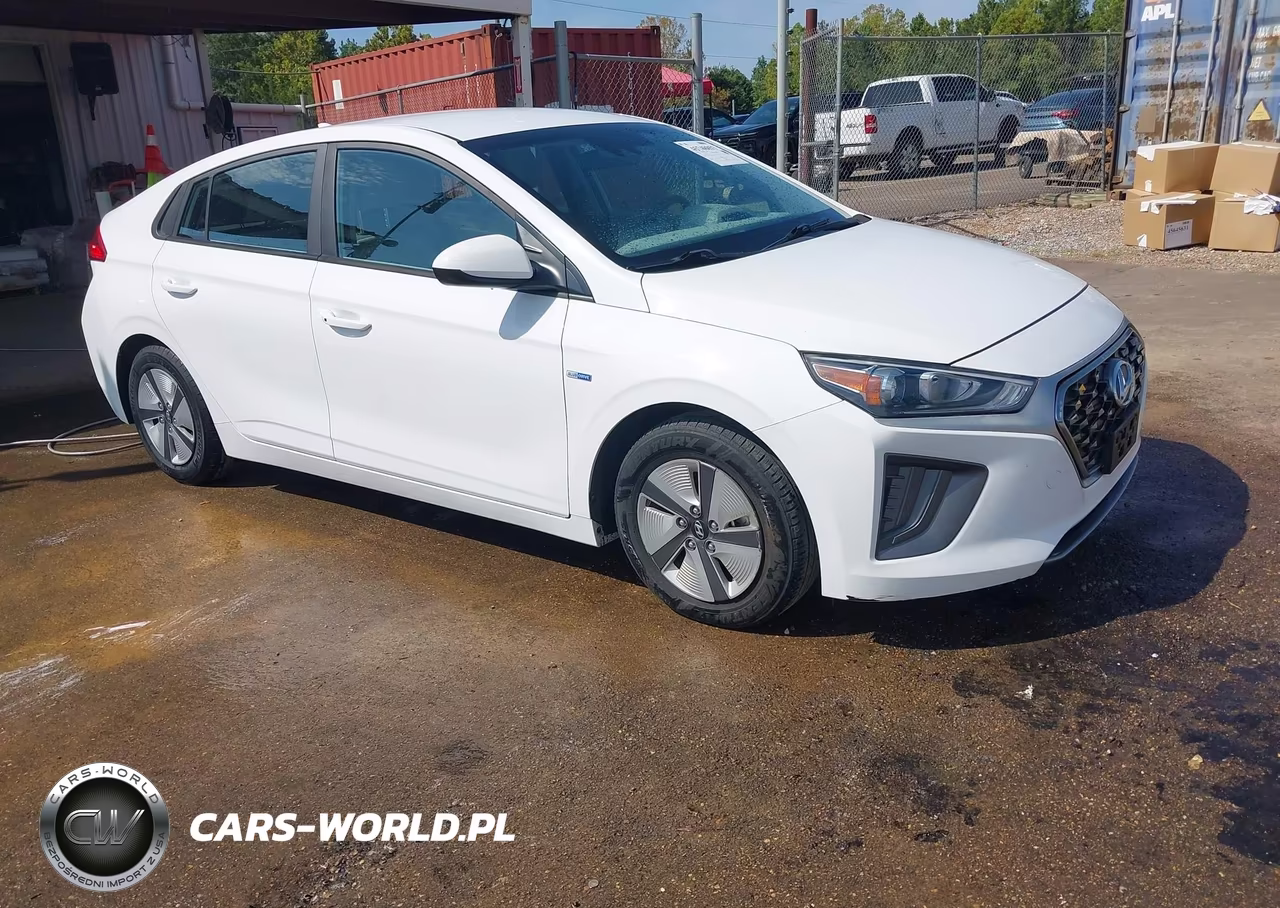 2020 Hyundai Ioniq Hybrid Blue VIN:KMHC65LCXLU219457 - 1