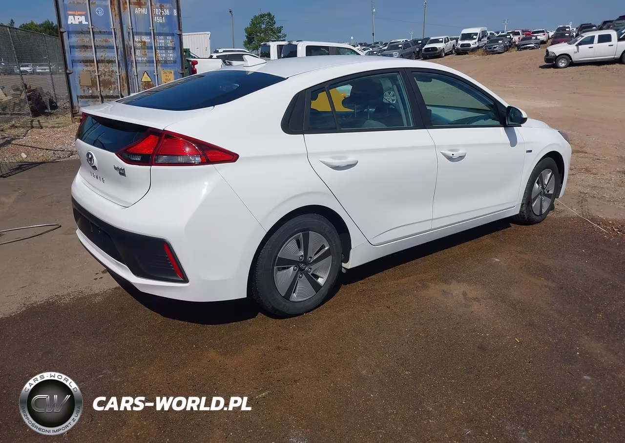 2020 Hyundai Ioniq Hybrid Blue VIN:KMHC65LCXLU219457 - 4