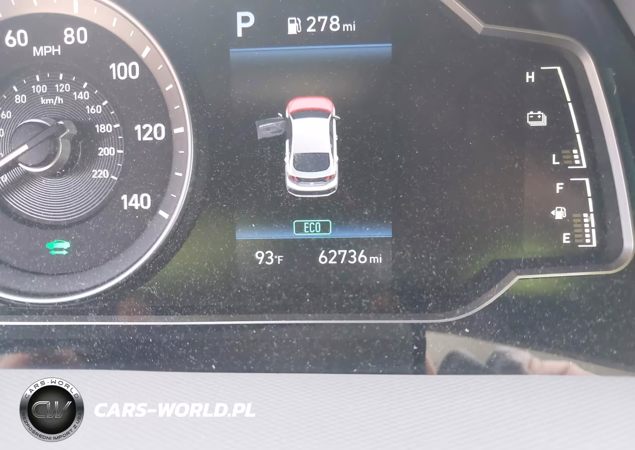 2020 Hyundai Ioniq Hybrid Blue VIN:KMHC65LCXLU219457 - 7