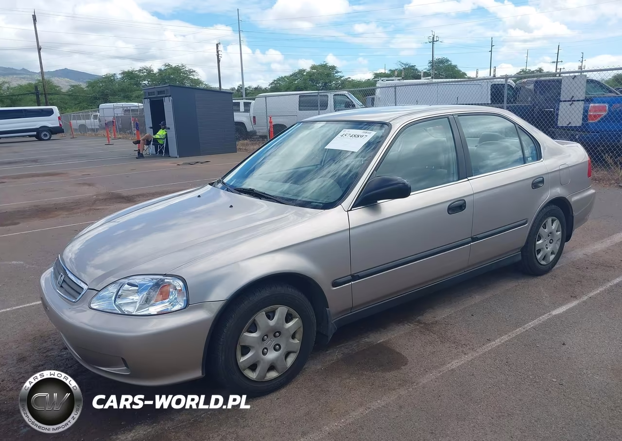 2000 Honda Civic Lx VIN:1HGEJ6677YL033356 - 2