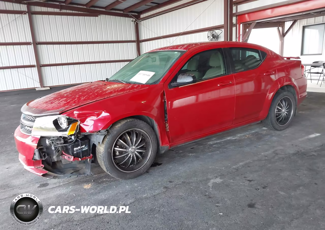 2014 Dodge Avenger Se VIN:1C3CDZAB7EN181392 - 2