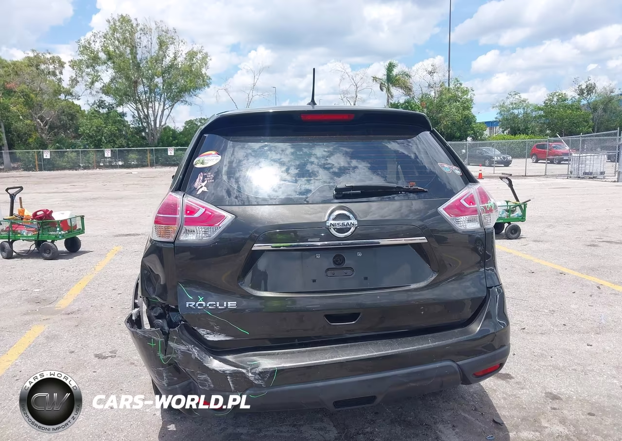 2015 Nissan Rogue S VIN:KNMAT2MT5FP529987 - 16