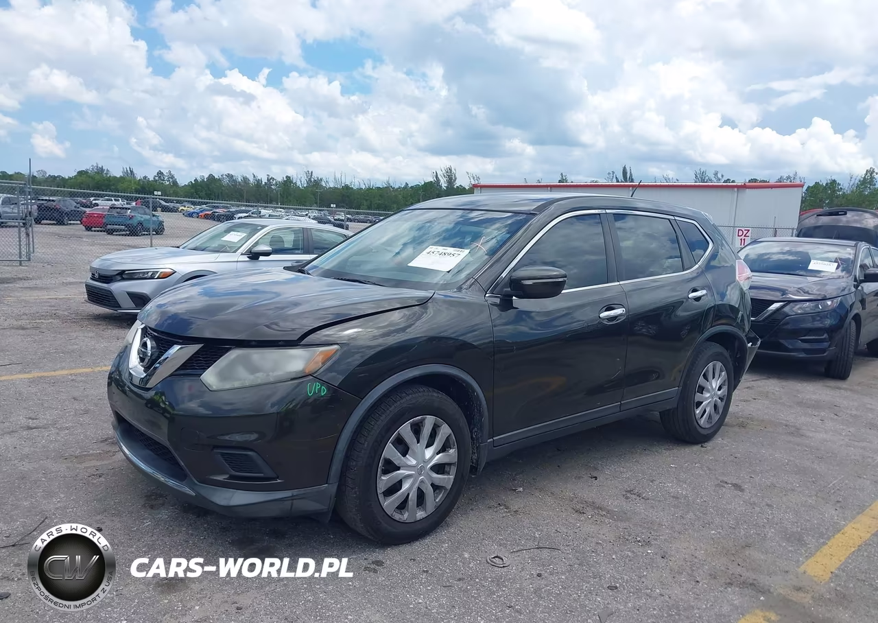 2015 Nissan Rogue S VIN:KNMAT2MT5FP529987 - 2