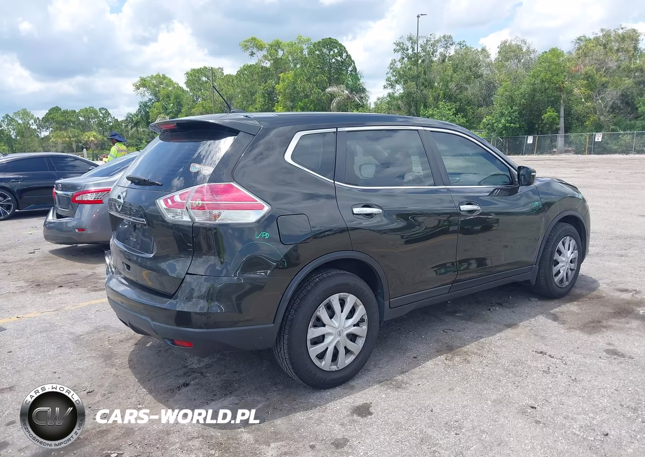 2015 Nissan Rogue S VIN:KNMAT2MT5FP529987 - 4