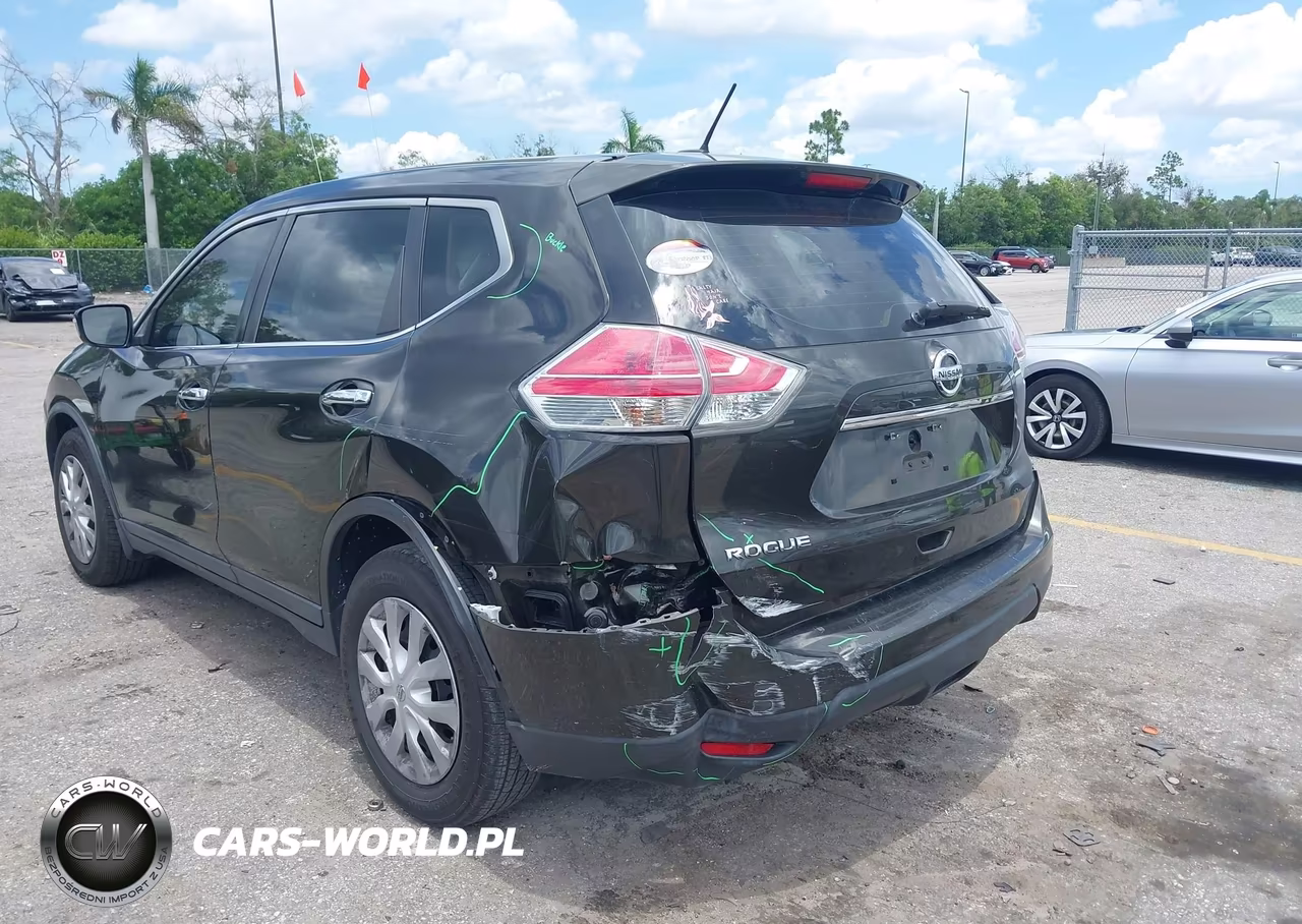 2015 Nissan Rogue S VIN:KNMAT2MT5FP529987 - 6