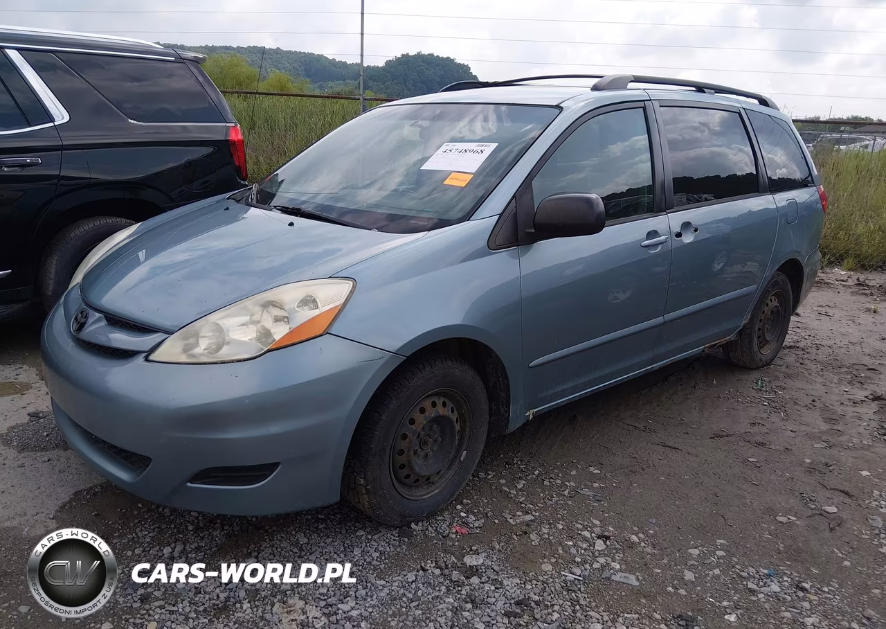 2007 Toyota Sienna Le VIN:5TDZK23CX7S057543 - 2
