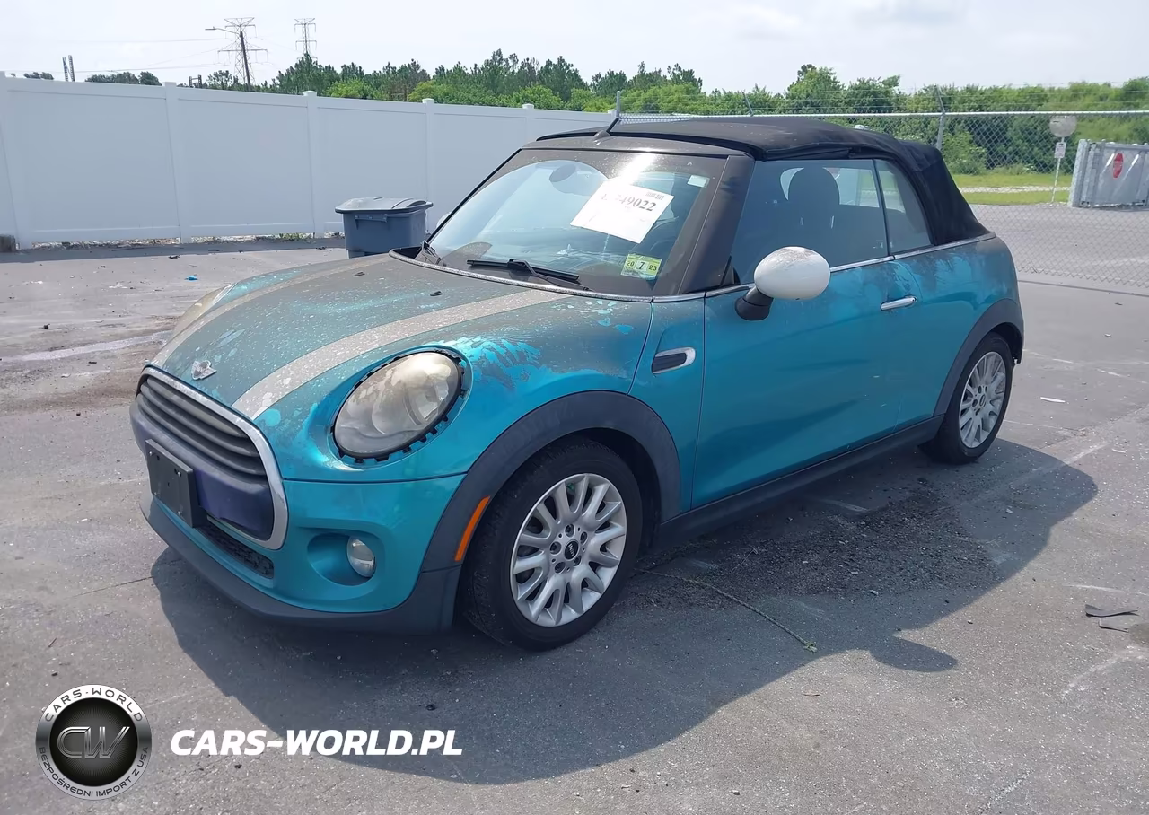 2016 Mini Convertible Cooper VIN:WMWWG5C58G3C19596 - 2