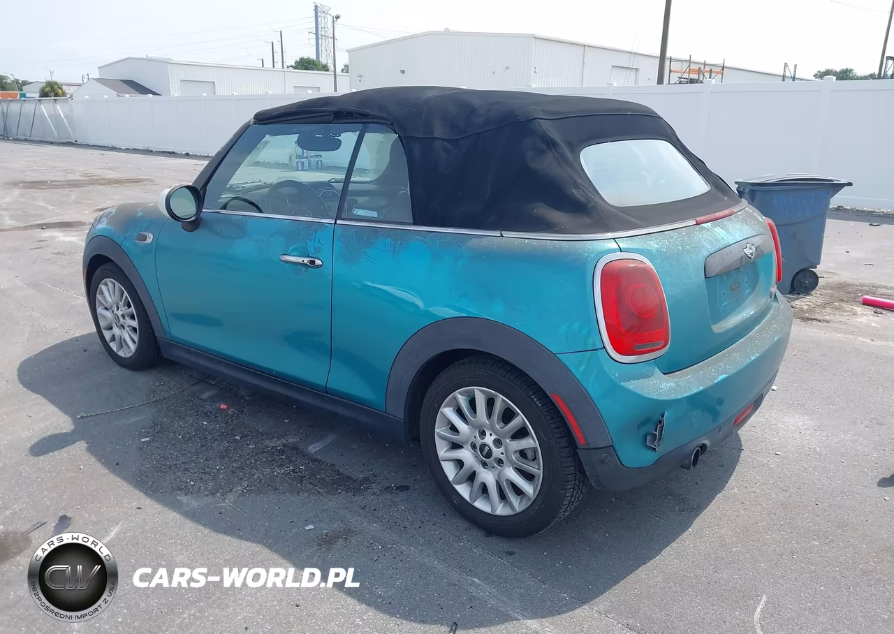 2016 Mini Convertible Cooper VIN:WMWWG5C58G3C19596 - 3